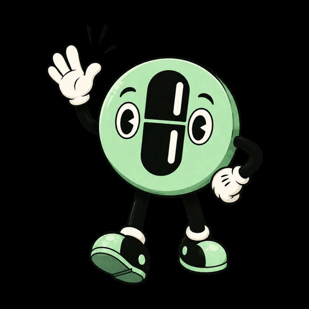 Pilly waving hello